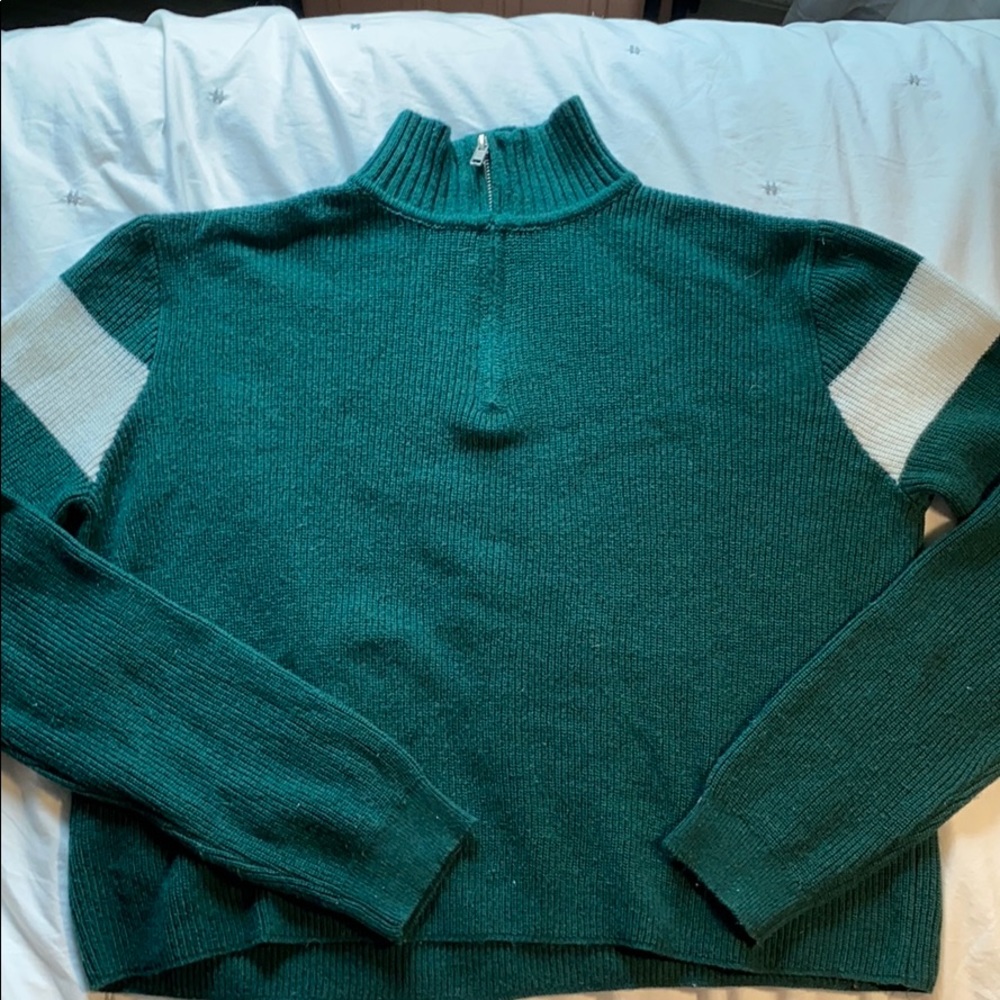 Brandy Melville quarter zip sweater